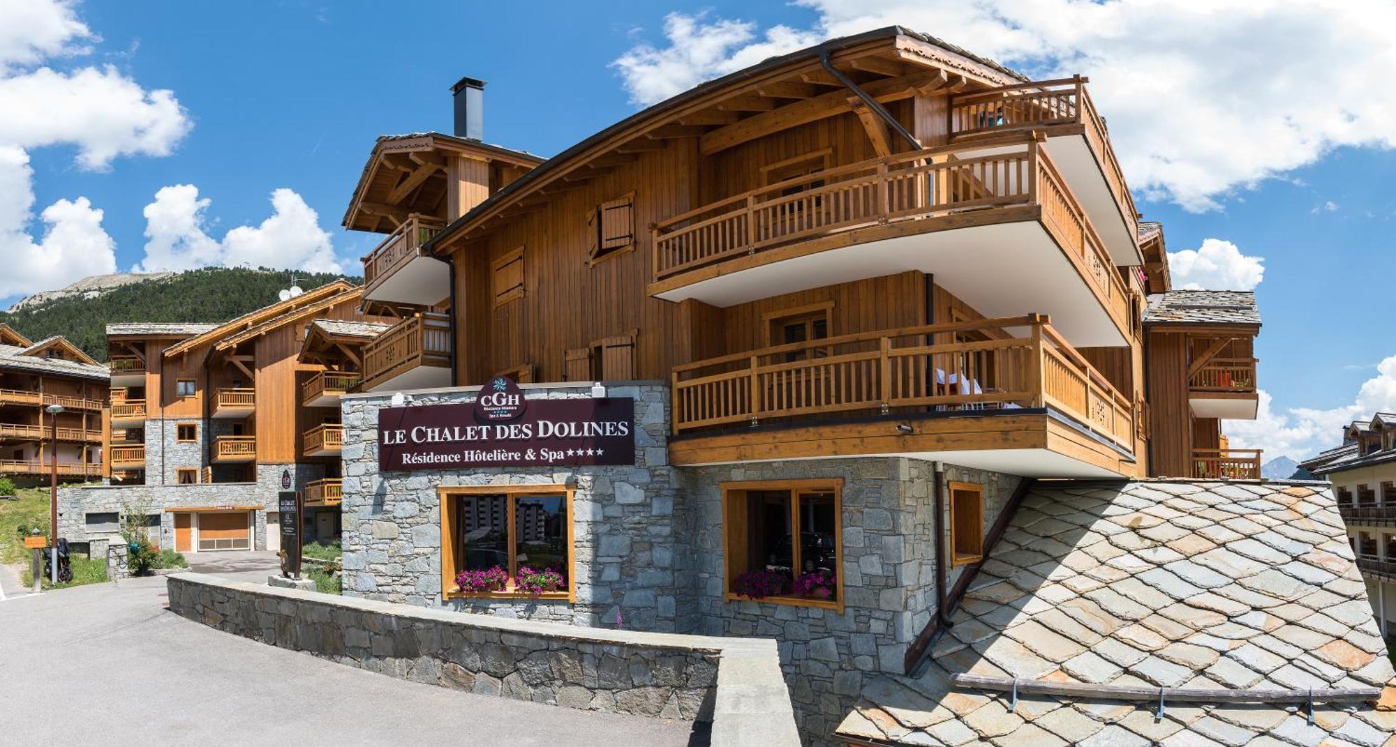 Cgh Residences & Spas Le Chalet Des Dolines Montgenevre Exterior photo
